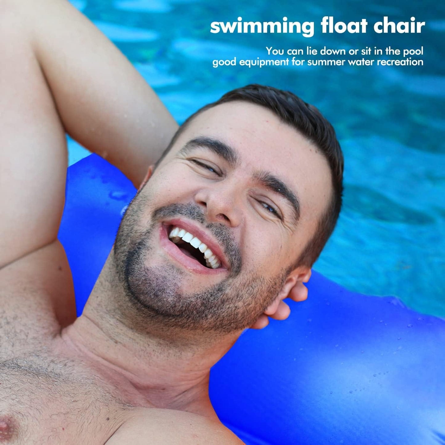 كرسي استرخاء عائم لحوض السباحة