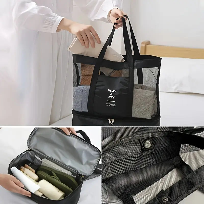 حقيبة الشاطئ الذكية - التهوية والتبريد في تصميم واحد