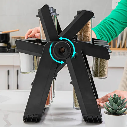 منظم التوابل الأكثر مبيعا مكون من 18 قطعة